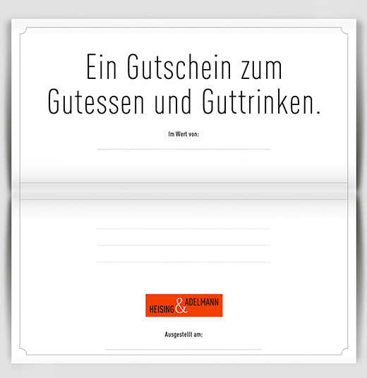 Bilder Restaurant Heising & Adelmann